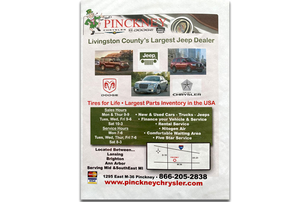 H.A. Marketing Work Sample Newspaper Ad
